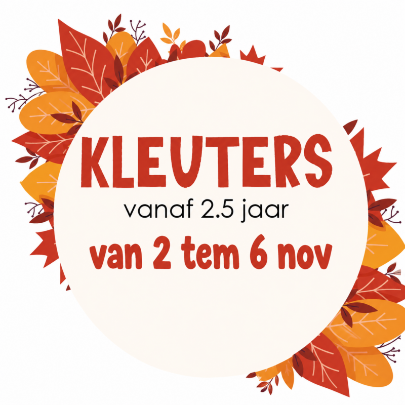 Herfstkamp kleuters